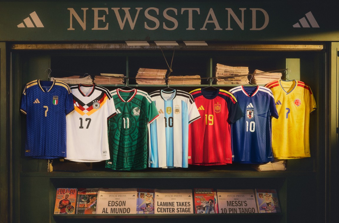 Dit zijn de nieuwste adidas thuisshirts voor WK 2026 